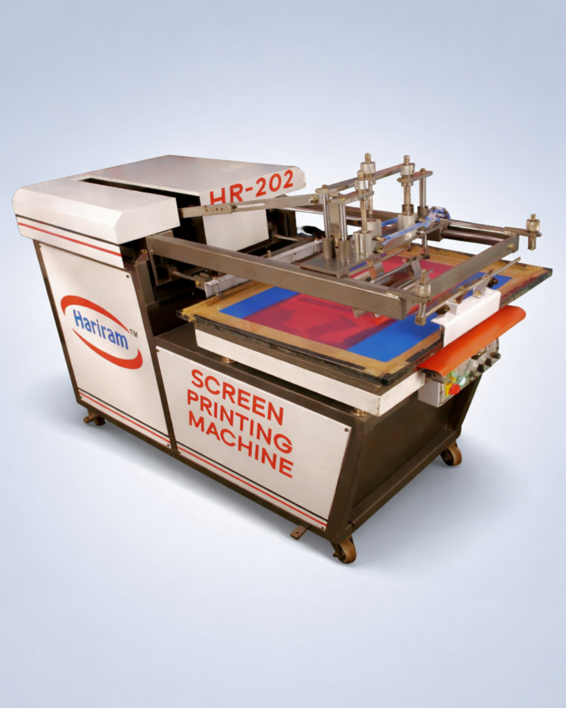 MODEL NO. HR 202 SCREEN PRINTING MACHINE